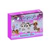 Weihnachtspuppe Adventskalender Countdown-Kalender mit Überraschungsspielzeug Geschenken