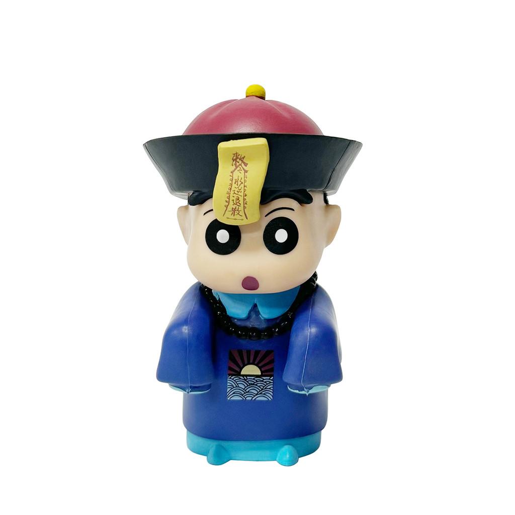 Crayon Shinchan Lucky Lotus Action Figures Model Pvc Desk Car Ornament For Home Office Decor