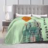 Manta de Franela Camión de Basura Dibujos Animados Mantas Netflix Suave Colcha Cálida Manta de Felpa para Cama Sala de Estar Picnic Viaje