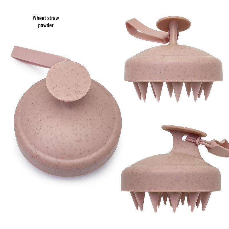 Korean Style Silicone Scalp Massager & Shampoo Brush