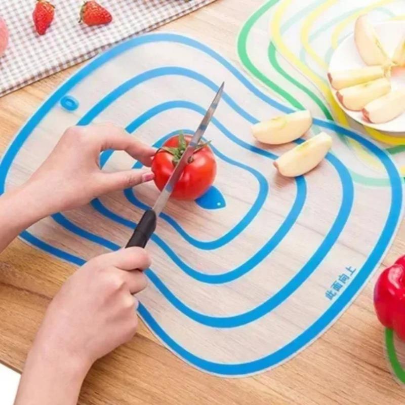 Heißer Verkauf Küchenhackblock Schneidebrett Rutschfest Mattiert Antibakteriell Kunststoff Küchengeräte Werkzeug Obst Gemüse Fleisch