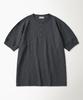 Beulonseun Tompkins Loopwheeled Tubular Henley Tee Black