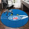 1PC round rug Esporte Clube  Printed Round Area Rug ,Rug For Home Office, Round Chair Rug, Decorative Carpet Fan gifts Christmas gift