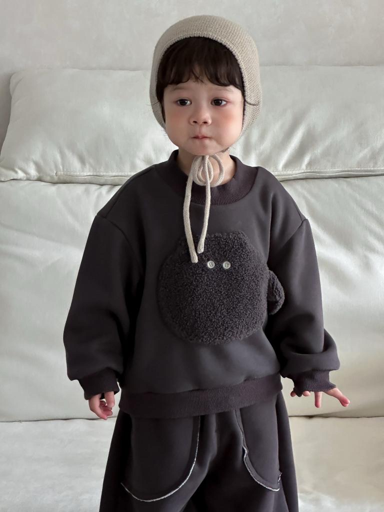 [Warm thickened top] New winter baby clothes children's autumn and winter boys' fleece sweater