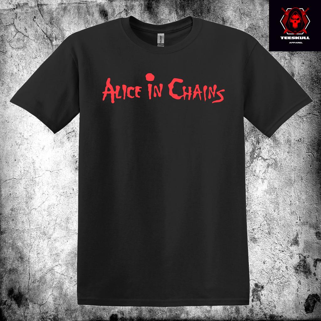 26 Alice In Chains Classic Rock Band Unisex Heavy Cotton T-SHIRT S-3XL Unisex T-Shirt