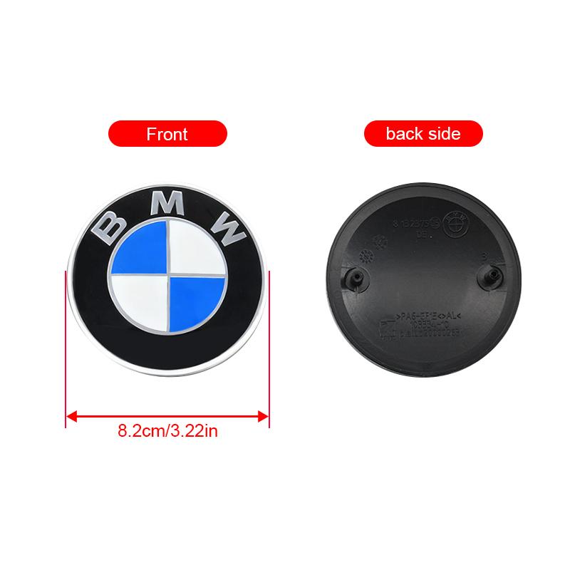 1/4/7 Stuks Auto Voor- En Achterlogo Naafkap Stuurwiel Midden Sticker Accessoires Voor BMW M F10 F07 E90 X3 X4 X1 X5 X6