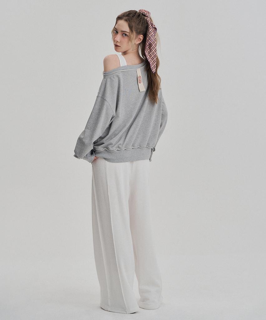 Jenyujeu Studded Button Pants - White