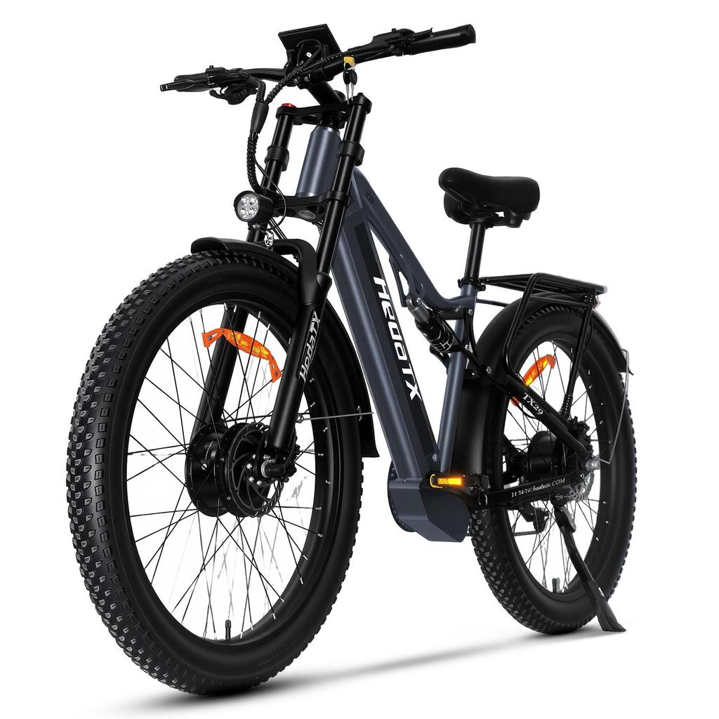 Hedatx Bicicletă Electrică TX29 pentru Adulți Motor de Mare Putere 1000W Baterie 48V 19.2Ah E-Bike All-Terrain de 27.5 Inch pentru Adulți Off-Road Navetă Ciclism Montan