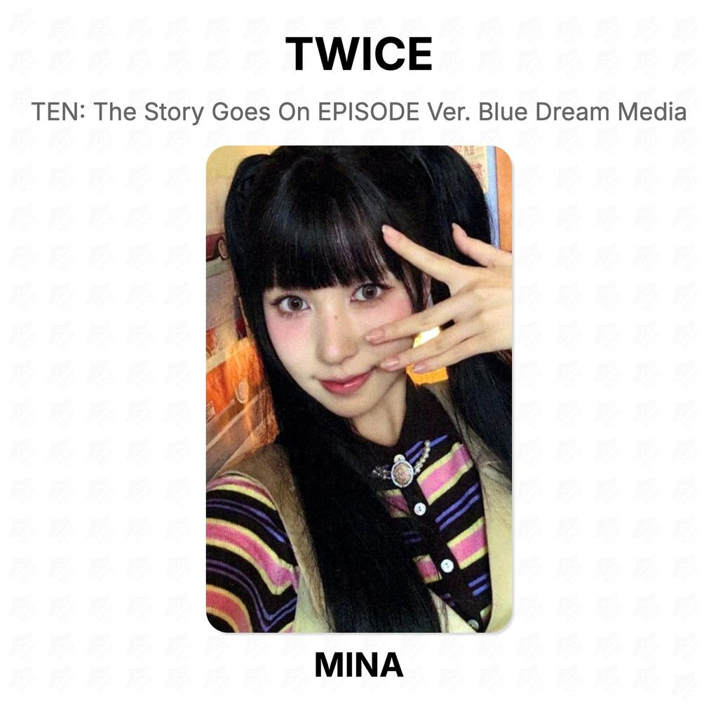 Twice DIECI: La Storia Continua EPISODIO Ver. Fotocarta Ufficiale Blue Dream Media