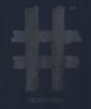 BEENTRILL Stamp Hashtag Oversized Short Sleeve T-Shirt (Charcoal)