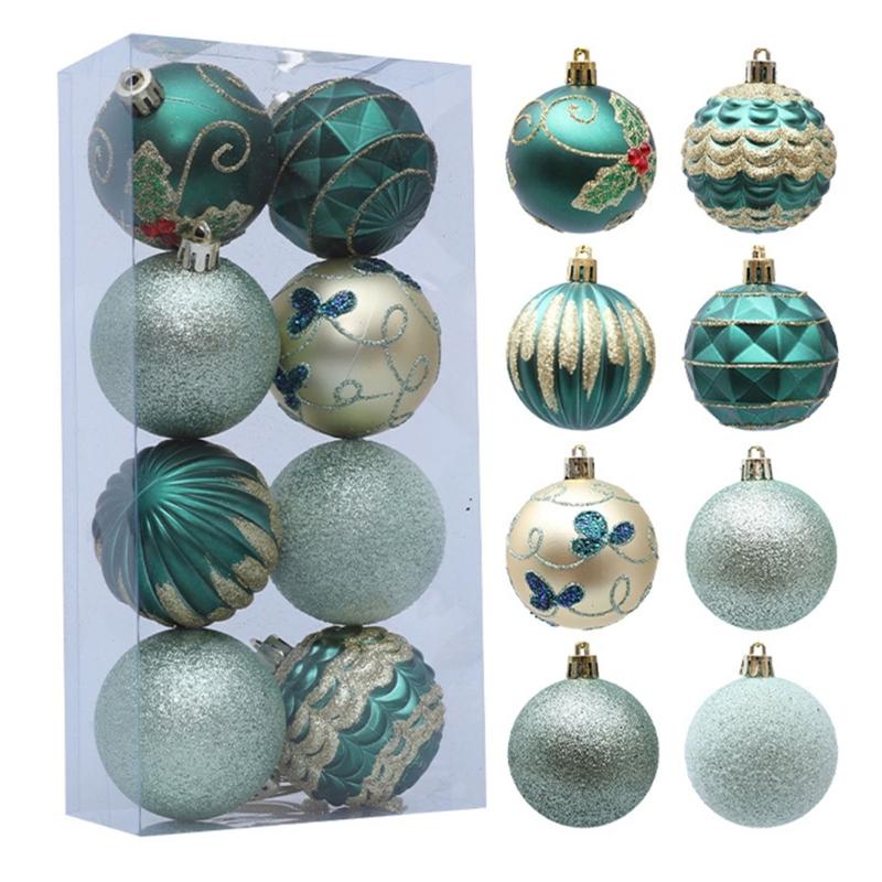 Christmas Tree Decorations Shimmering Christmas Balls Ornament Hanging Balls For Christmas Tree Home And Festival
