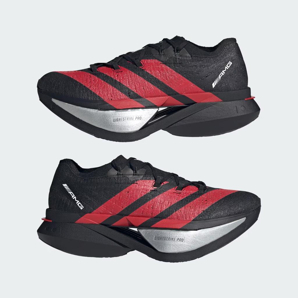 KJ6946 Mercedes AMG adidas Adizero Prime X3 Strung Core Black Lucid Red (Mannen)