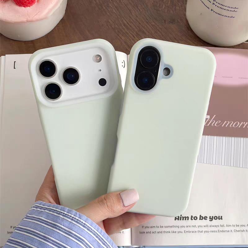 Jelly Matte Silicone Protection Phone Case For iPhone 17 Air 16 15 14 13 12 11 Pro Max Plus Solid Candy Shockproof Soft Cover