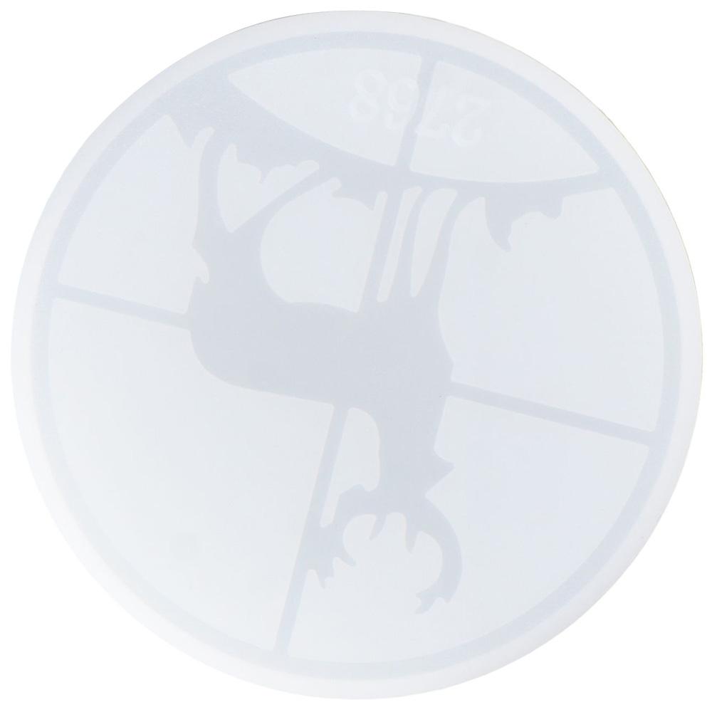 

Силиконовые формы с белым оленем, 10,7*10,7*3,1 см, автомобильные формы для свежести, силиконовые формы с оленями, мыло