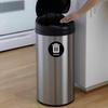 5-Inch Waterproof Recycling Bin Stickers: Ideal for Trash Cans & Automotive Decoration 50pcs