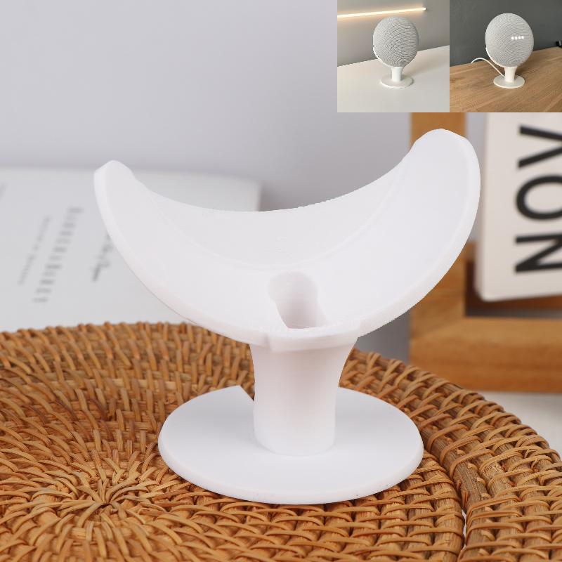 Suport pentru difuzor inteligent Google Nest/Home Mini Suport compact pentru asistenți vocali mici Suport de depozitare pentru birou Organizatoare