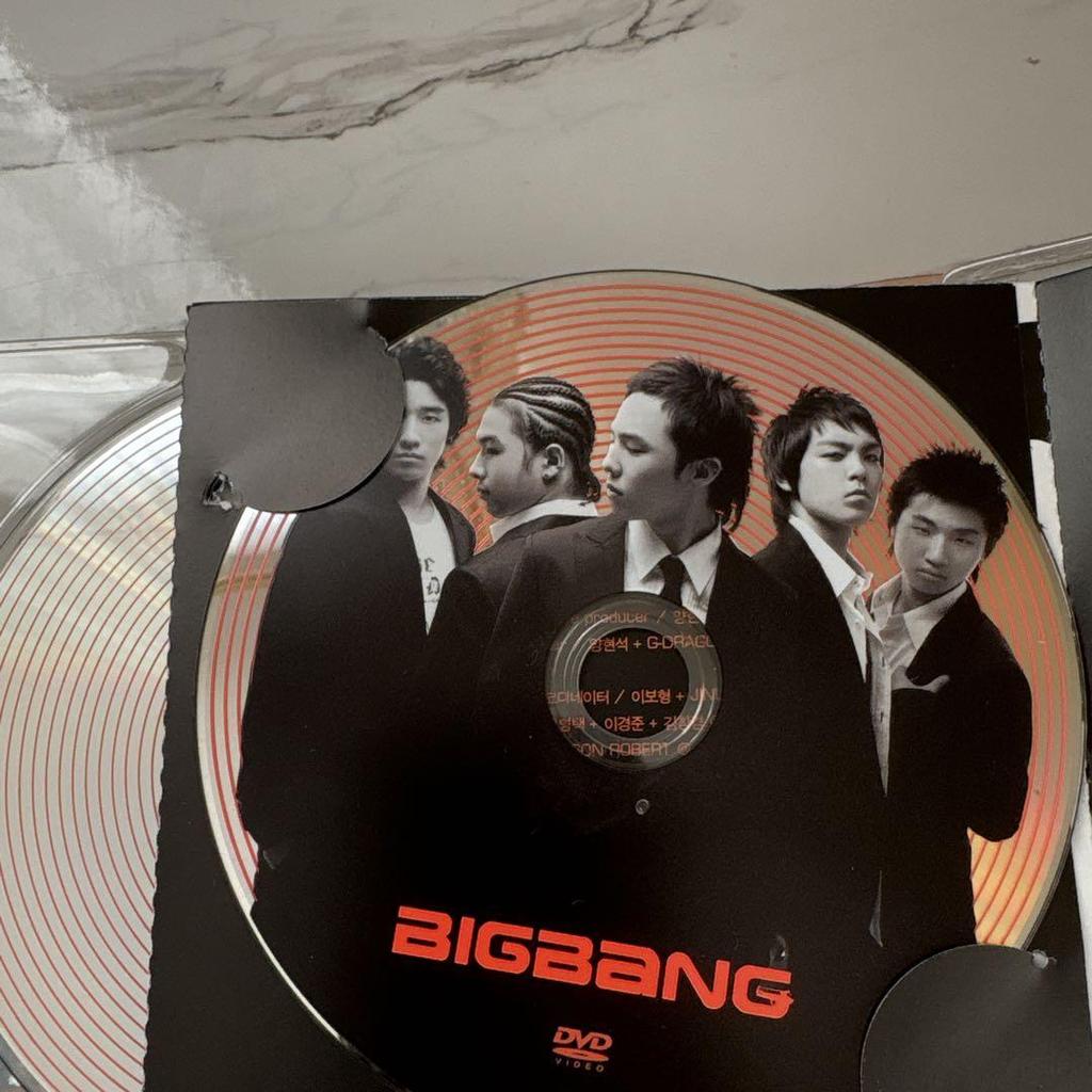 [USED] BIGBANG 1st SINGLE ALBUM CD DVD Korean Edition Import