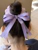 GFun Scrunchie Ribbon Hair Large Hair Ribbon for Hair Entrance and Purple Accessory, Kids, Arrangement, Recitals, Ceremonies, Graduations, Outfits,