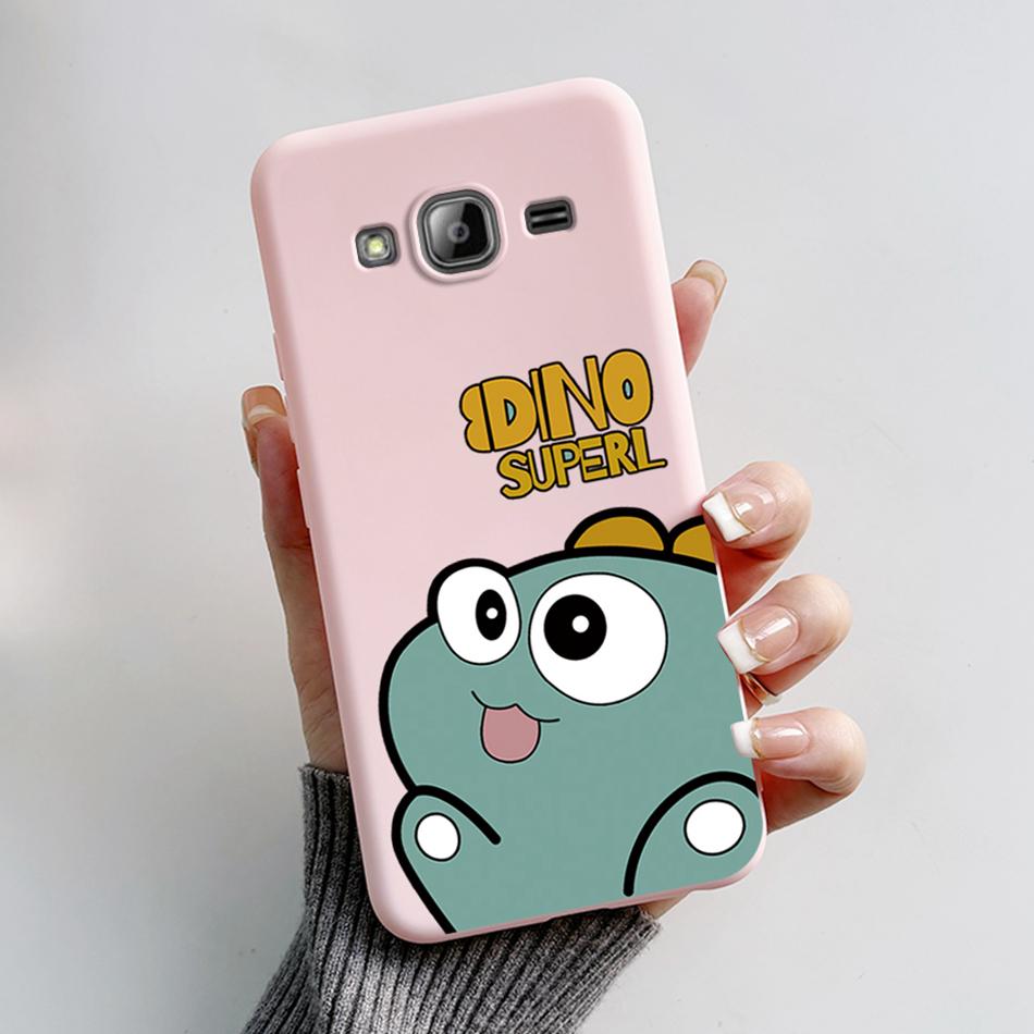 Pro Samsung Galaxy J3 J5 J7 2016 Pouzdro J320F J510F J710F Roztomilý Medvídek Kreslená Žába Měkký TPU Zadní Kryt Pro Samsung J5 2016 Pouzdro na Telefon