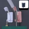 1Pc Self Adhesive 360° Adjustable Shower Head Holder Wall Mount with 2 Hooks for Bathroom Showerhead Bracket.
