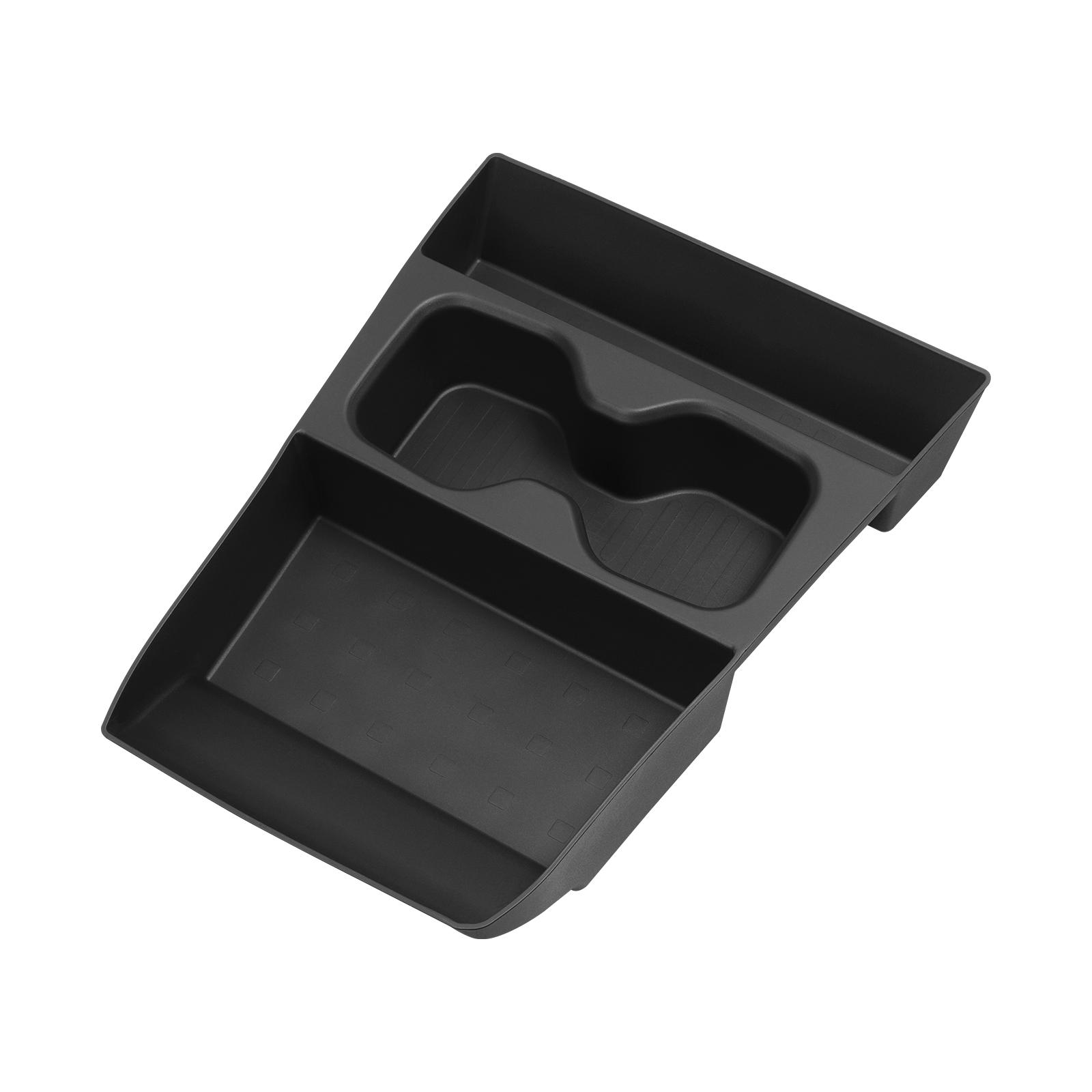 

для Hyundai Santa Fe 2025 2025 Центральный нижний ярус для хранения вещей в автомобиле Подстаканник Органайзер TPE Лоток Аксессуары Уборка