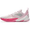 New Speed Decision 6 Anti Slip And Wear Resistant Breathable Low Top Basketball Shoes Men's Pink White 112511108-3