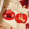 Magnetic New Year Wall Decal Cartoon Spring Couplet 2026 Horse Year Sticker  Chinese New Year