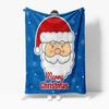 TU Cozy Christmas Throw Blanket Soft Flannel Fleece Warm Holiday Decor Festive Gift Winter Comfort Plush Bedspread