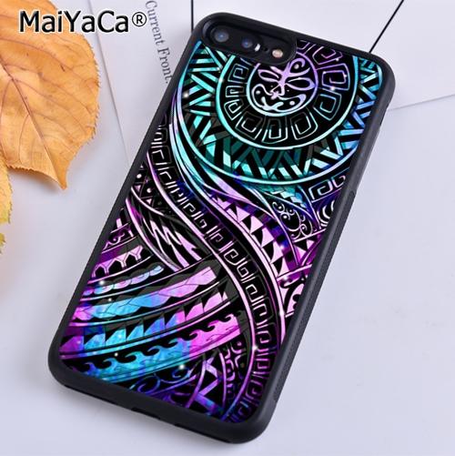 Polynesian Maori tribal samoan pattern tattoo Phone Case For iPhone 17 Air 16 15 14 11 12 13 Pro MAX Plus coque Cover