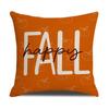 Autumn New Maple Leaf Pumpkin Pillowcase Farmhouse Harvest Atmosphere Layout Linen Pillowcase Living Room Sofa Pillowcase