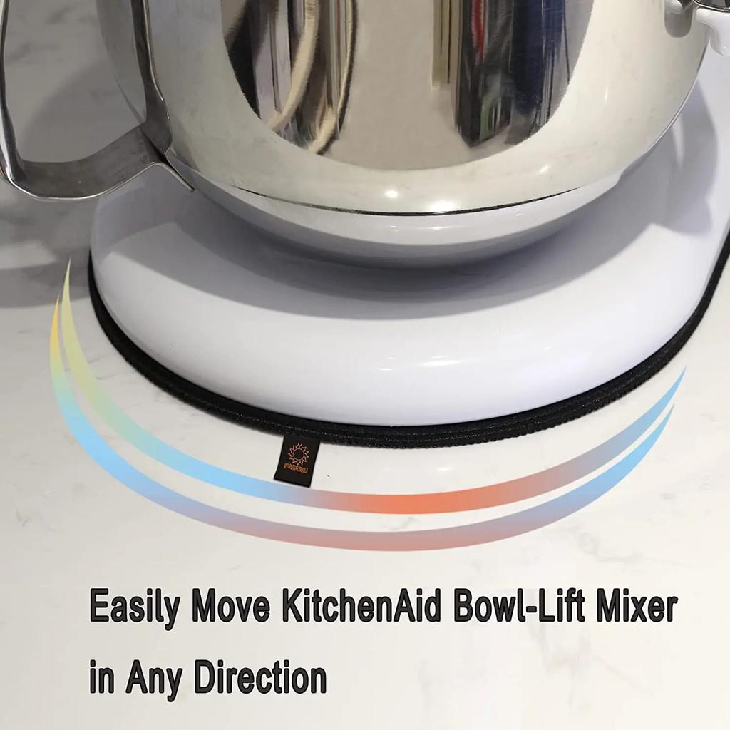 For Kitchenaid Mixer Sliding Mat 4.5-8QT Mover Slider Mat Pad Stand Mixer Kitchen Appliance Slider Mat Compatible Kitchen Parts