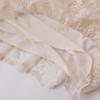 Spring French Embroidered Layered Ruffle High-Waist Long Skirt for Women