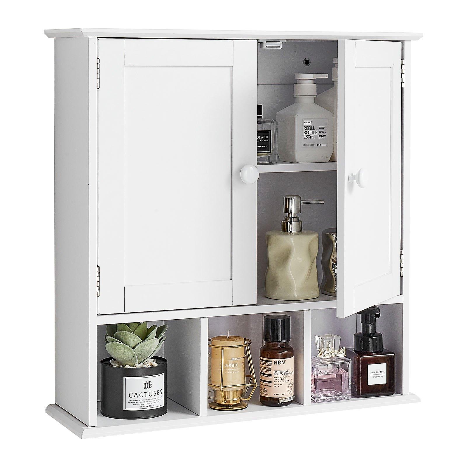 VEVOR Bathroom Wall Cabinet, 2 Doors
