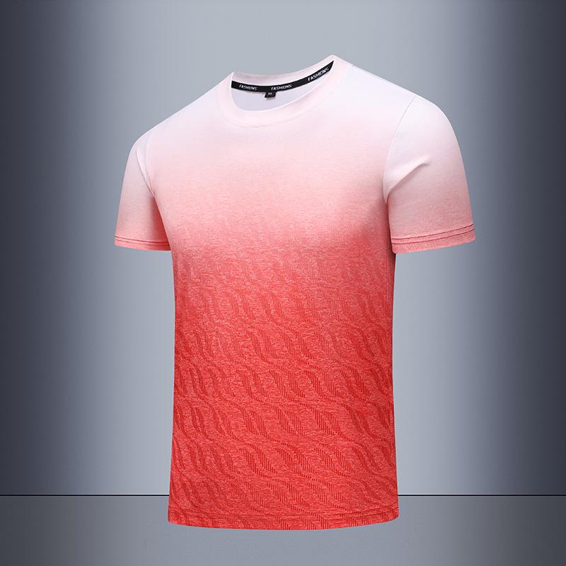 Summer Men's Loose Short Sleeved T-shirt Men's Casual Round Neck T-shirt