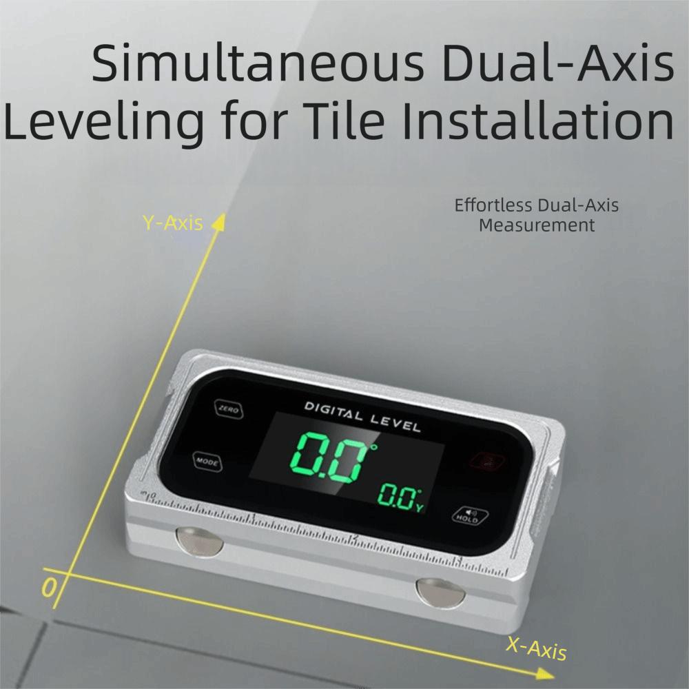 Digital Display Level Angle Gauge With Magnetic Base Angle Finder Inclinometer Box  Woodworking