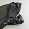 Y2K Retro Rivet Shoulder Bag Pu Leather Motorcycle Bag Punk Crossbody Bags  Girls