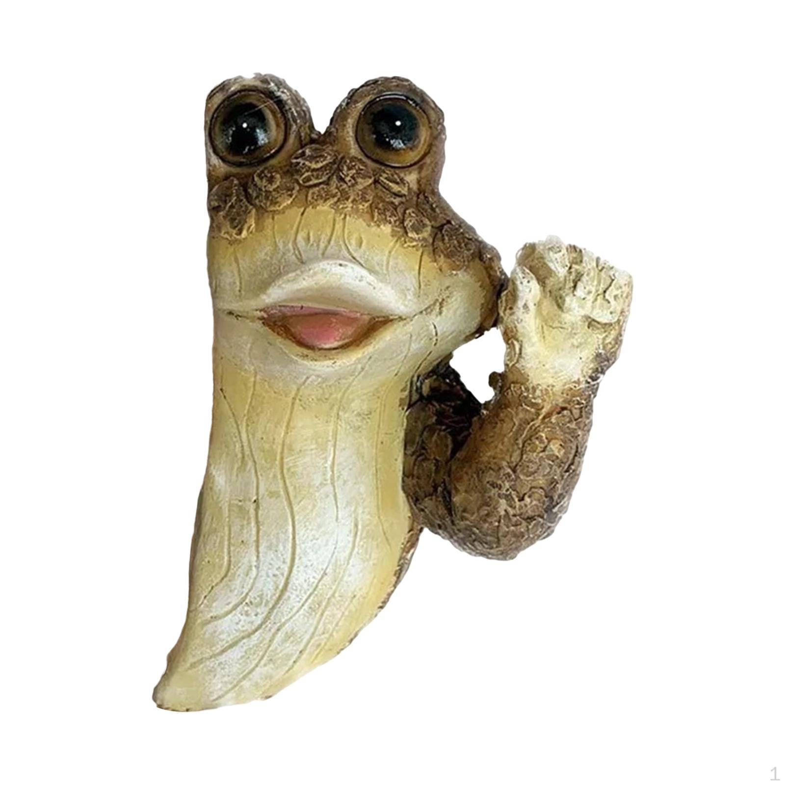 

Статуя лягушки-животного, украшение для животных, подарок на день рождения, коллекционная скульптура, украшение для style D