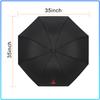 1Pcs Windproof Rain Fully Automatic Compact 3 Folding Umbrella Car Accessories For Mitsubishi Lancer 7  I200 Pajero Montero Sport Outlander ASX Mirage