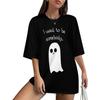 AYANILI Womens&Men's Crew Neck Tee Shirt Ghost Moonlight Band Ladies Tops Street Style Unisex