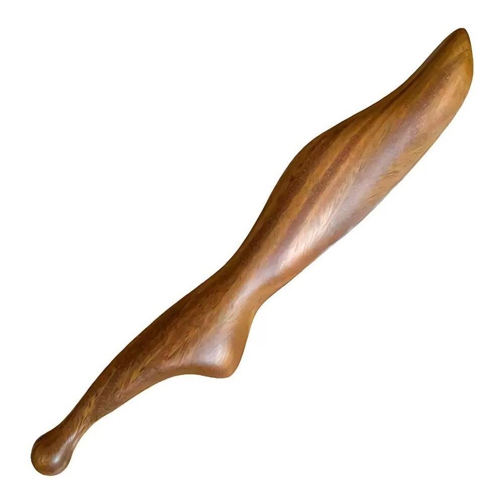 Wooden Massage Stick Meridian Scraping Gua Sha Tools Relaxing Acupressure Stick Body Massage