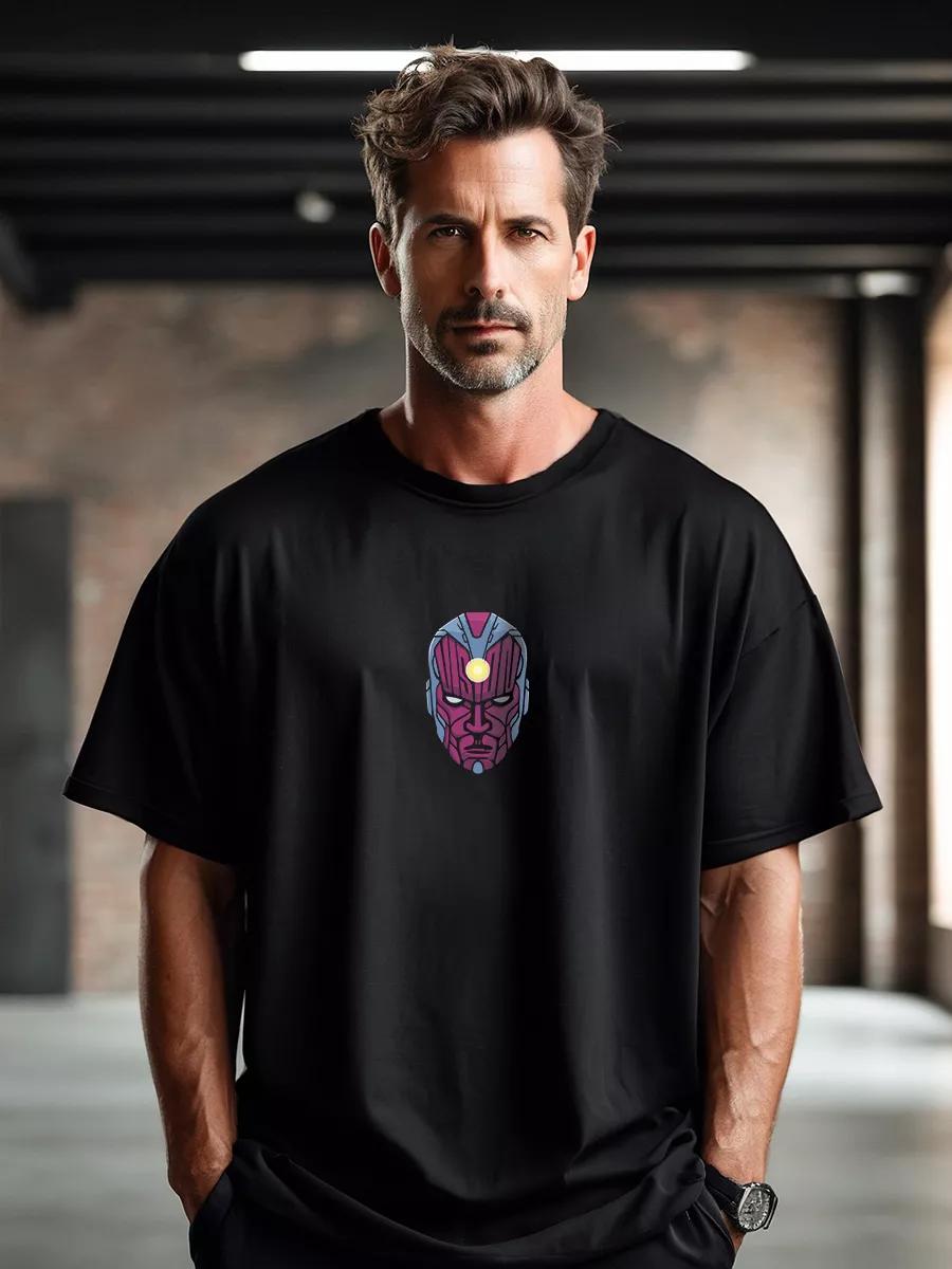 Women s oversized t-shirt with Pinterest print 3XL