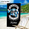 1PC Custom Name Beach Towel Gremio FC Emblem Beach Towel, Suitable for Camping, Travel, Beach Accessories, Super Absorbent, Family Gift