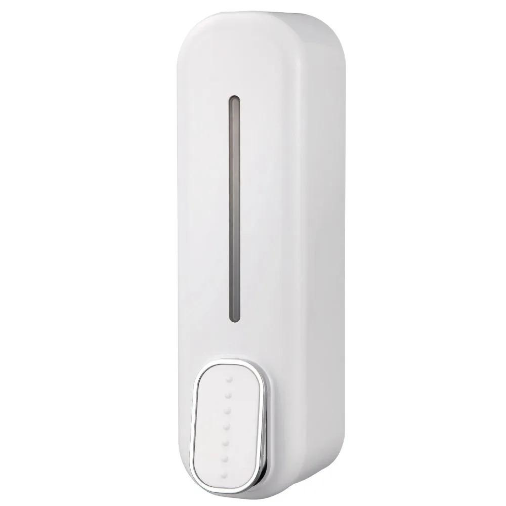 

Wall Mounted Manual Soap Dispenser Soap Pump Lotion Container Shampoo Dispenser for Kitchen Home Hotel Use Bathroom Accessories