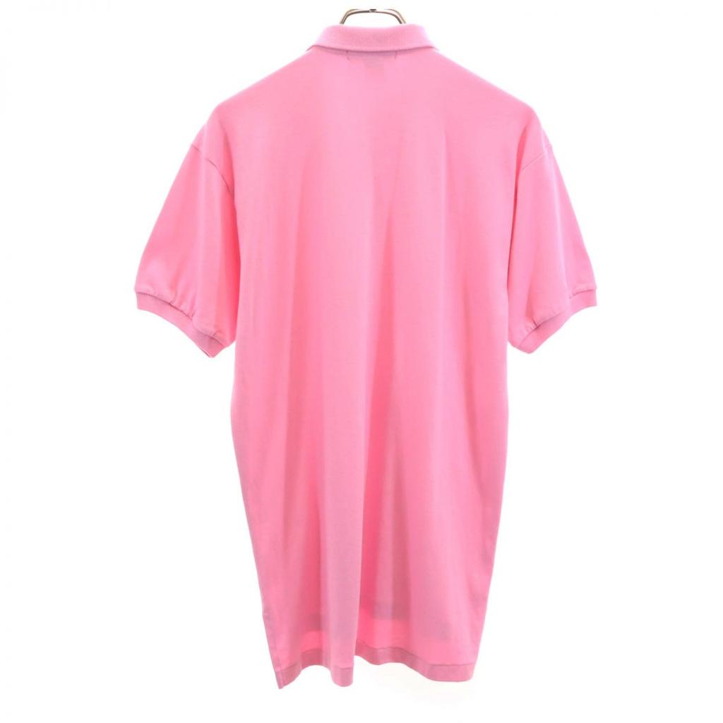 RALPH LAUREN COUNTRY 80s 90s Polo Country Short Sleeve Polo Shirt S Pink Men's Used