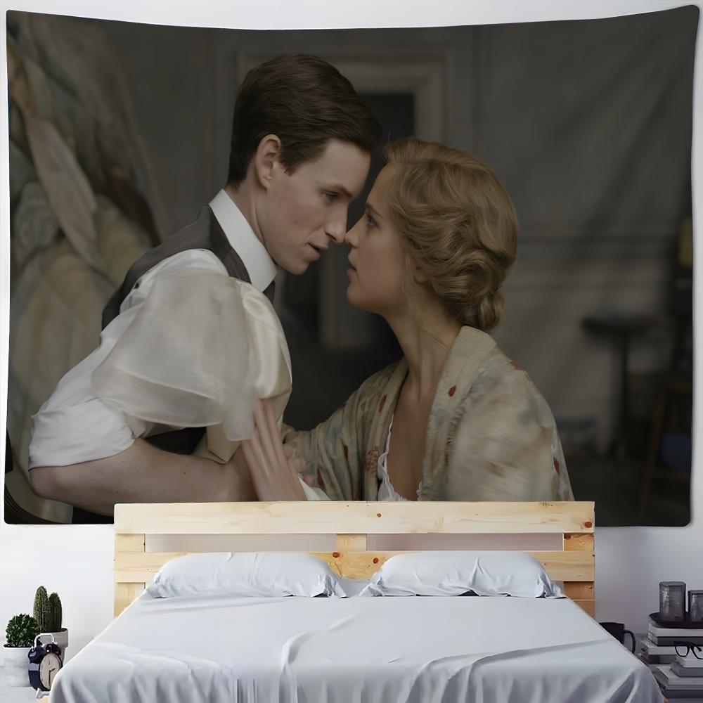 Tapestry Anime Tapestry Wall Hanging Bohemian Wall Tapestries Mandala Home Decor Accessories T-The Danish Girl