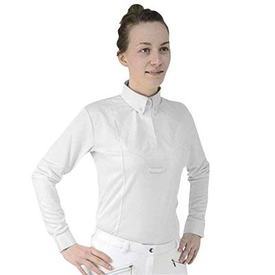 Womens/Ladies Dedham Long Sleeved Tie Shirt
