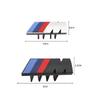 For BMW M Logo X1 X2 X3 X4 X5 X6 F48 G01 E84 E83 F39 F10 F30 G11 G07 G86 G80 G60 E60 E46 3D Car Front Grille Badge Emblem