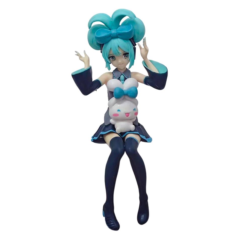 Anime Figures Hatsune Miku Devil Raccoon Demon Style/Cinnamoroll Style/kuromi Style Action Figure Model Collection Toy Xmas Gift