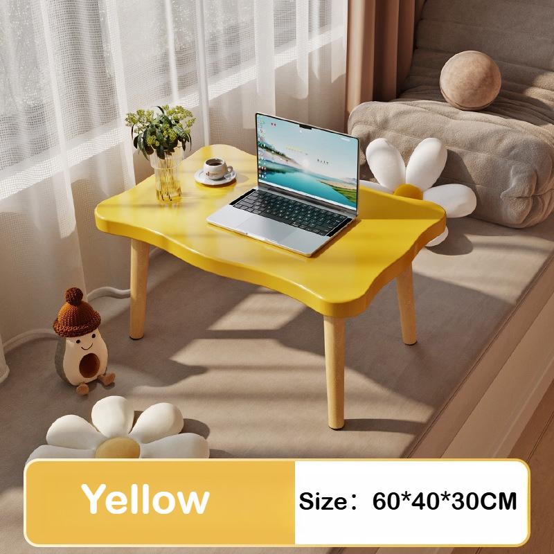 Window Small Table Solid Wood Small Coffee Table Bedroom Low Tables Tatami Tea Tables Small Apartment Living Room Furniture