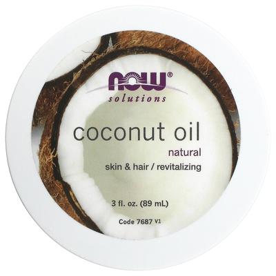 Solutions, Coconut Oil, Natural, 89Ml(3Fl Oz)